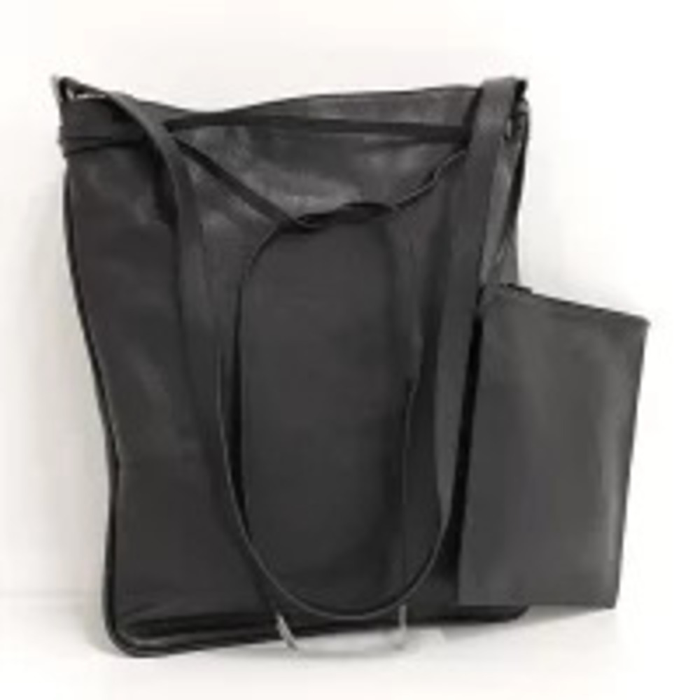 Saint Laurent Yves Shoulder Bag Leather Black